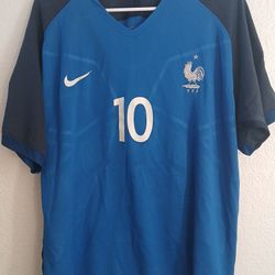 Nike France Benzima Soccer Jersey 