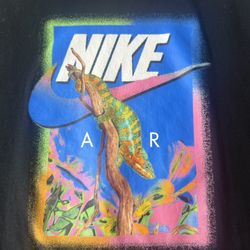 Nike Air Shirt - Chameleon Lizard Print - Men’s Large 