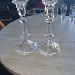 Crystal Candle Holders 