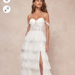 New Lulus Wedding Dress 