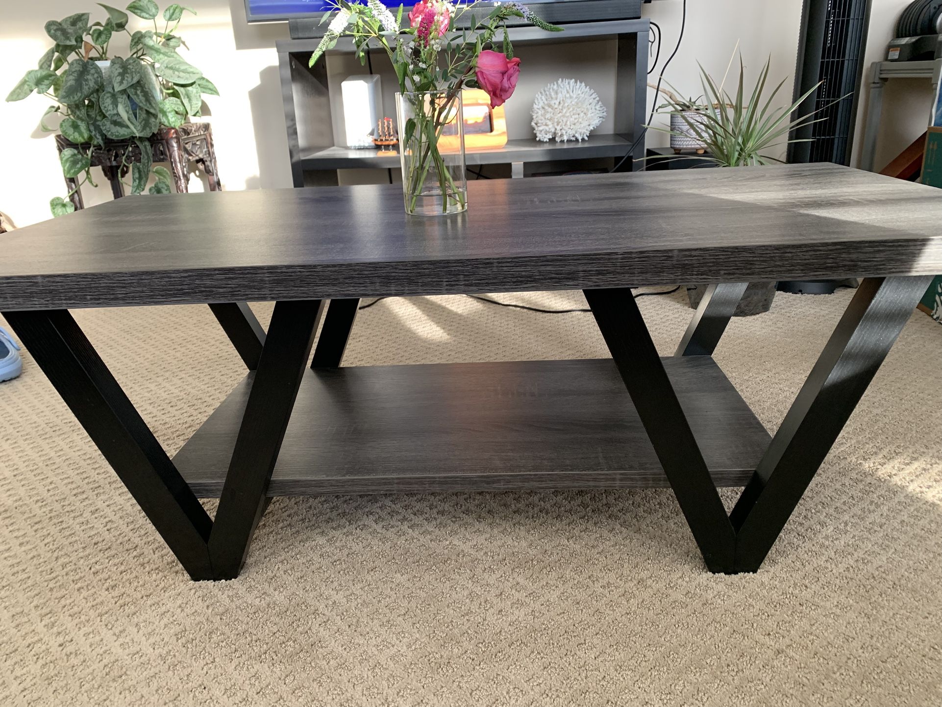 Gray Coffee Table