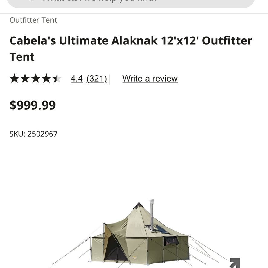 Cabela s Tent 12x12 for Sale in Vancouver WA OfferUp