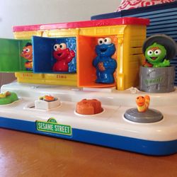 Sesame Street interactive toddler toy.