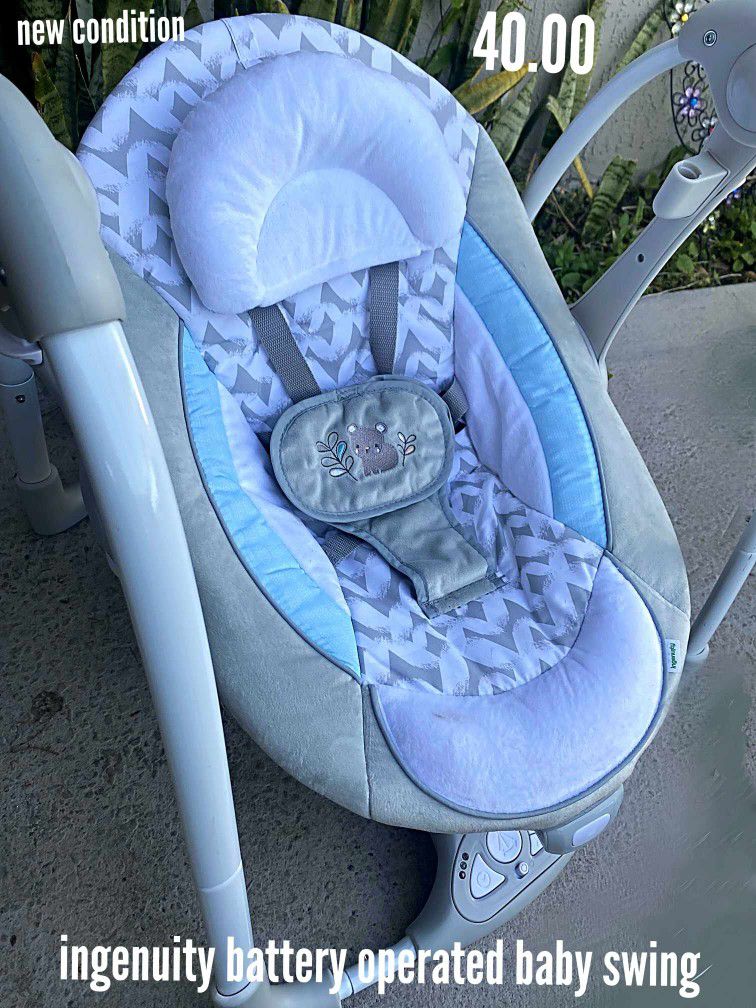Ingenuity Battery Operated Baby Swing
