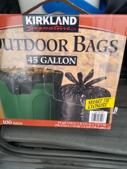 Trash Bags/Contractor 100 Pc ,,,$30