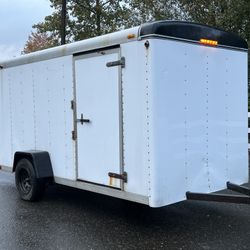 1995 Cargo Enclosed 6x12 Trailer 