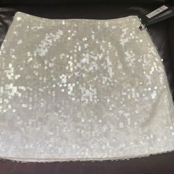 Kenneth Cole Women's Mini Sequin Skirt size 6