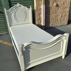 Twin Size Bed With Mattress 