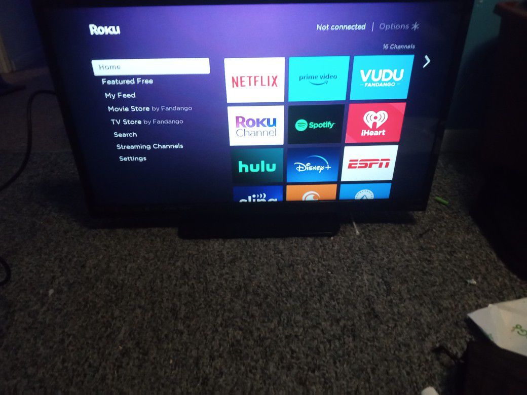 32 Inch Tv $15.  Or TV And Roku For 20