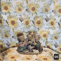 RARE VINTAGE 1997 YOUNG’S BERRY HILL BEARS PRAYING FIGURINE MATTHEW 18:20