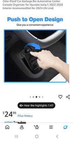Ioniq 5 trash bin / organizer