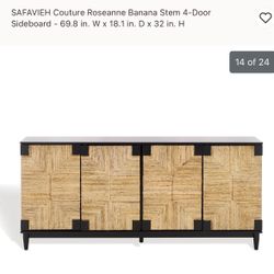 This A Great Deal.  New In Box!  Never Been Opened.  SAFAVIEH Sideboard 
