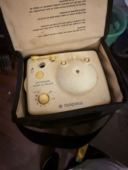 Medela pump used