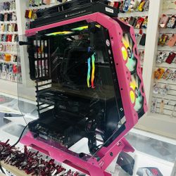 Gaming Computer Pink 