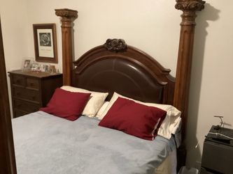 King Tuscany Style Bed Frame no mattress
