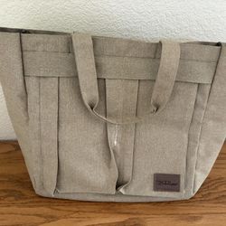 Brand New Bella Rosa Canvas Fabric Tote Bag