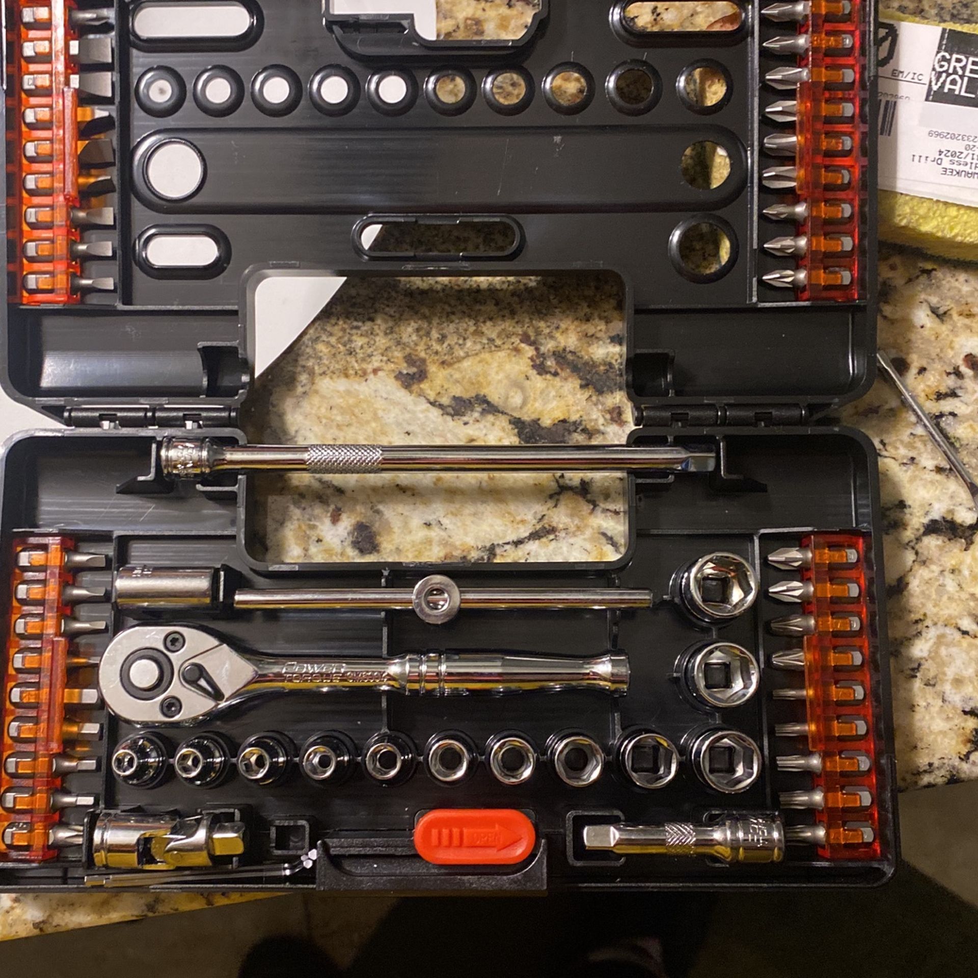 1/4” Socket Set Power Torque