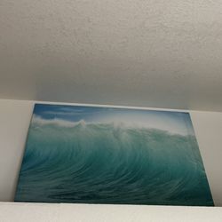 Large Wave On Canvas