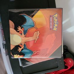 Blinder Full of Pokemon Cards