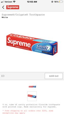 Supreme Colgate Toothpaste