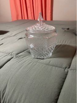 Glass ice bucket PORCH PICK UP ONLY