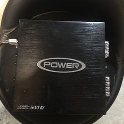 Jensen 500 Watts Amplifier Loud Clear Highs And Deep Bass Sound “If Posted Available