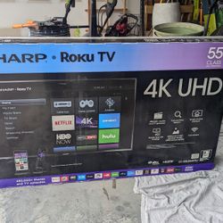 Sharp Roku 4K UHD TV 55 Inch
