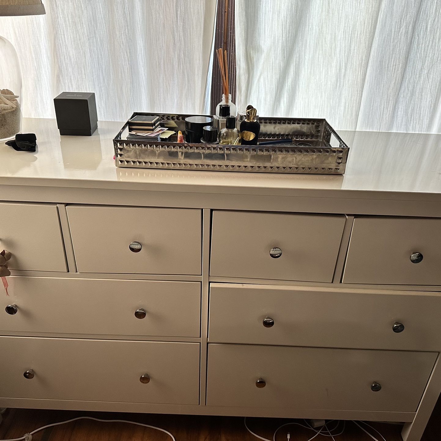hemnes 8 drawer dresser light brown STOREMOLLA 8-drawer dresser