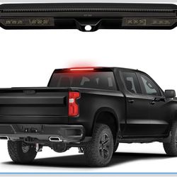 2019-25 Silverado Sierra LED 3rd Third Brake Light  (for Models Only with Cargo Bed Camera)