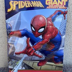 Marvel Spider-Man Giant Coloring And Activity Book…
