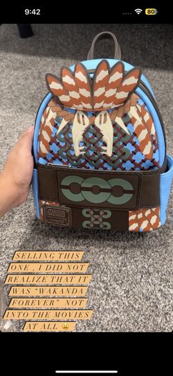 Wakanda Forever Marvel Backpack