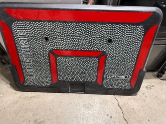 Backboard and rim new