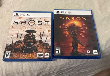 Ghost of Yotei and Saros on ps5