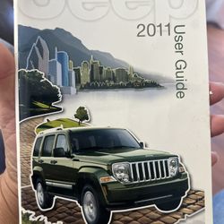 Owners Book  Jeep liberty 