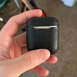 Airpods, 1st gen, black case