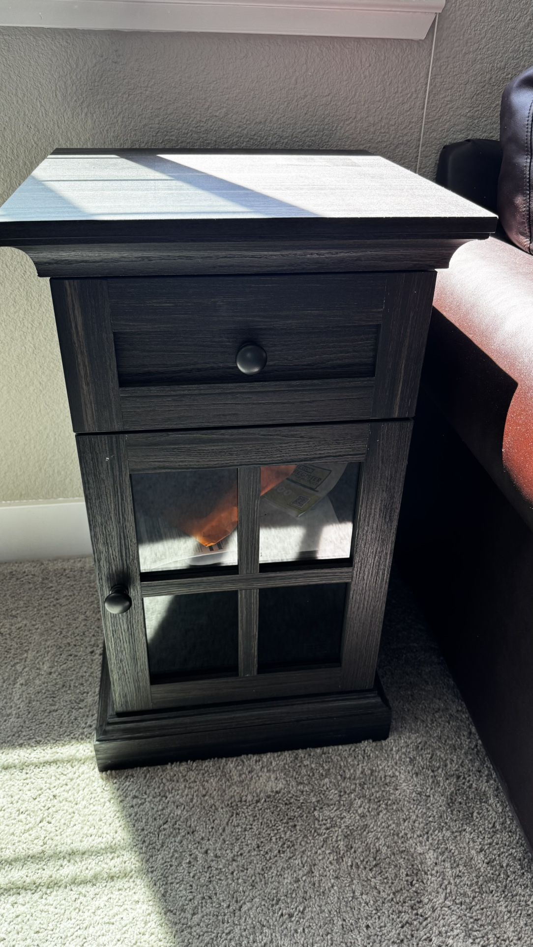 End Table - Walmart - Tobacco Oak Finish