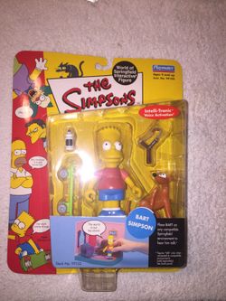 Playmates World of Springfield Bart Simpson.