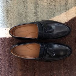 Bostonian Men Black Leather Dress Shoe-size 101/2