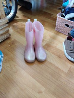 Toddler Girl Rain Boots Size 6