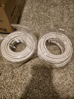 Brand New 50' RG6 Coax Cables