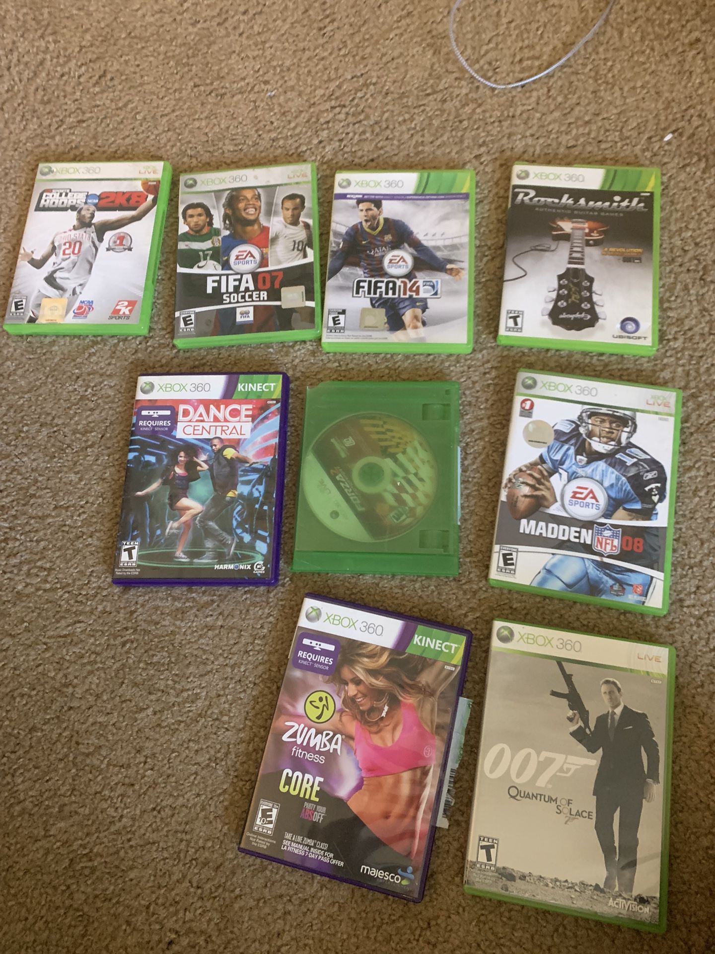 Xbox 360 Game Titles 