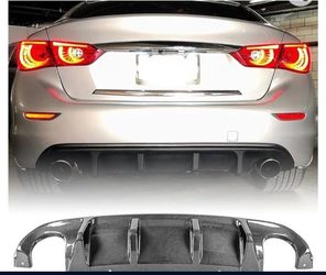 Infiniti Q50 2014-2017 Rear Diffuser Carbon Fib