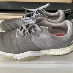 Adidas Adipower 4orged S Boost Endless Energy Golf Shoes - 8.5Mens (Grey Two/Grey Four/Raw Amber)