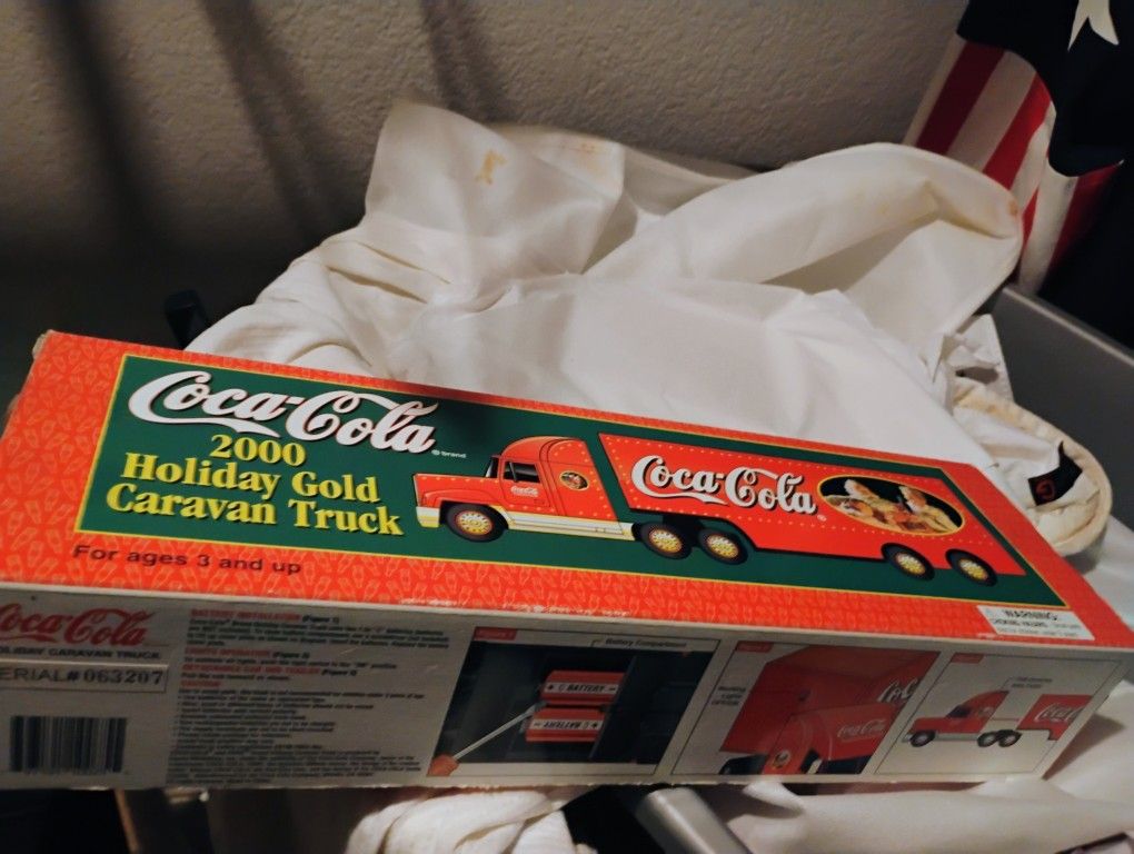 Coca Cola Toy Truck