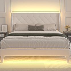 Full size Bed With COMPLETE Frame And Mattress 