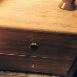 End Table With 2 Drawers 23 In By 19 In By 16 In