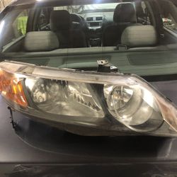 Honda Civic Front Headlight  Passenger Side 