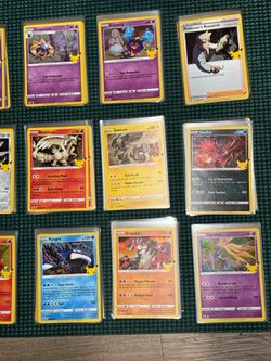 Pokemon cards celebrations