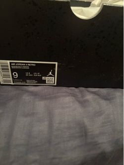 Jordan 4 Black Cat size 9