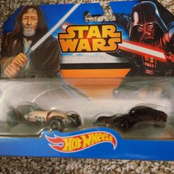 HOT WHEELS STAR WARS COMBO PACK Obi Wan Kenobi & Darth Vader